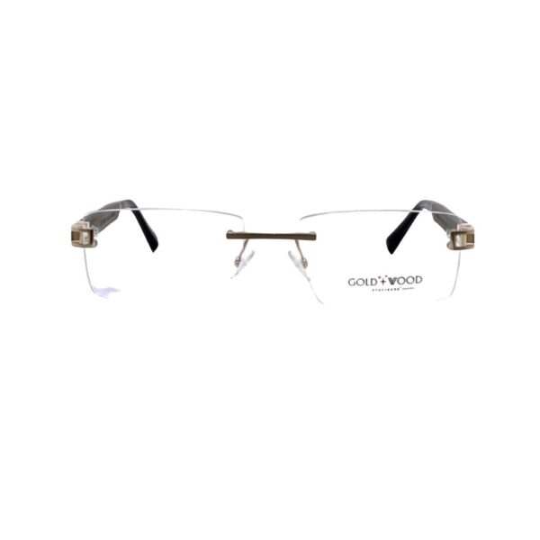 Gold & Wood Eyeglasses Cosmos 04 A92 @EYESHOP